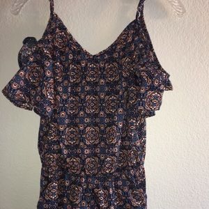 Patterned Romper